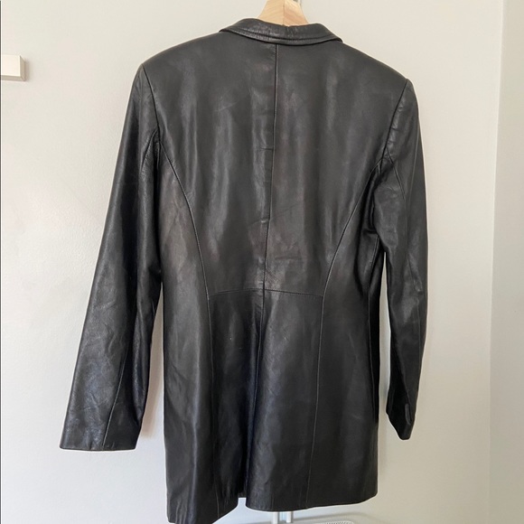 DANIER Genuine Leather Coat -Size S - Picture 6 of 12